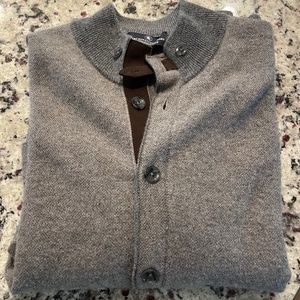 Hart Shaffner Marx Cashmere Cardigan Sweater